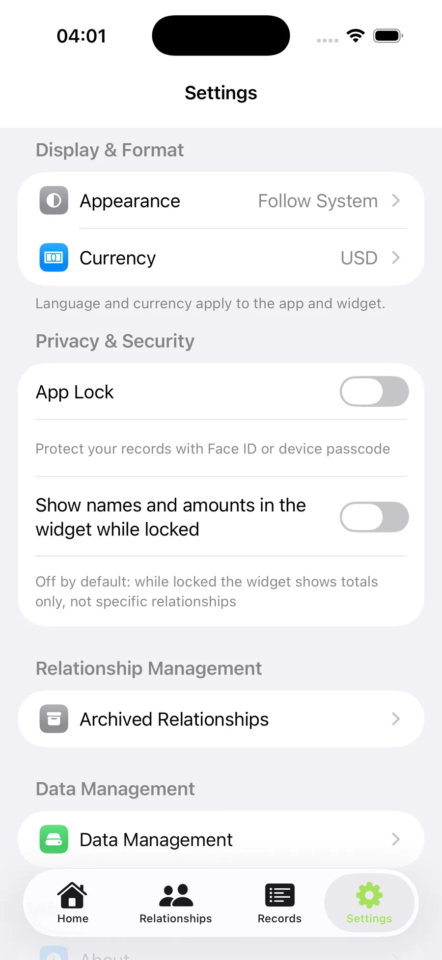 OweMate 截图 7